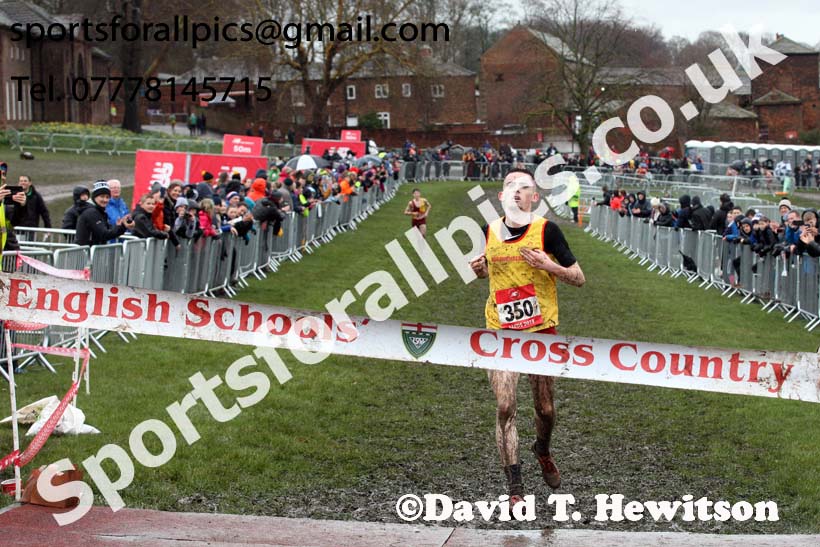 Senior boys 2019 New Balance English Schools Cross Country Champs, Temple Newsam, Leeds. Photo:  David T. Hewitson/Sports for All Pics